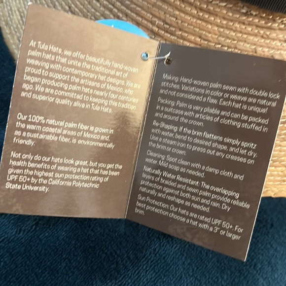 NWT Tula Woven Hat SPF50+ - Picture 7 of 7